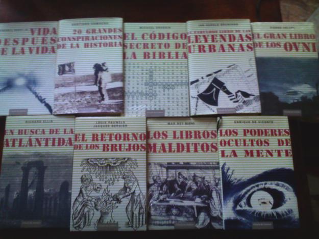 coleccion de libros de ciencia y ocultismo