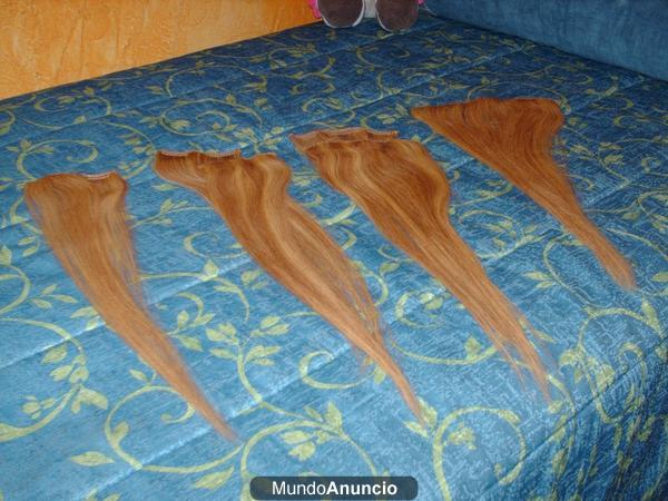 SE VENDEN EXTENSIONES DE CLIP RUBIAS !!!