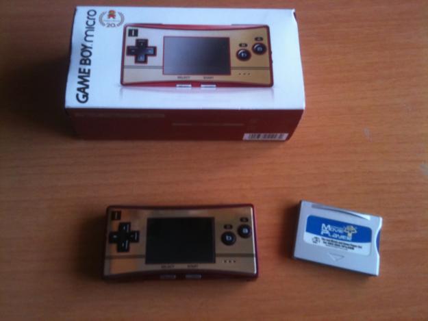 GAME BOY MICRO EDICION 20 ANIVERSARIO NINTENDO 