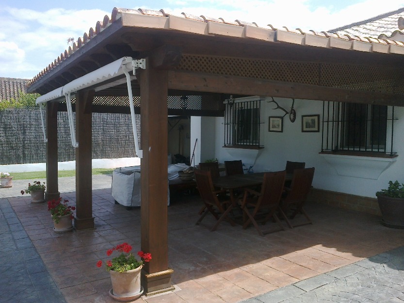Pergolas de madera, Porches, Gacebos, Revestimientos...