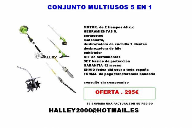 CONJUNTO MULTIUSOS 5 EN 1