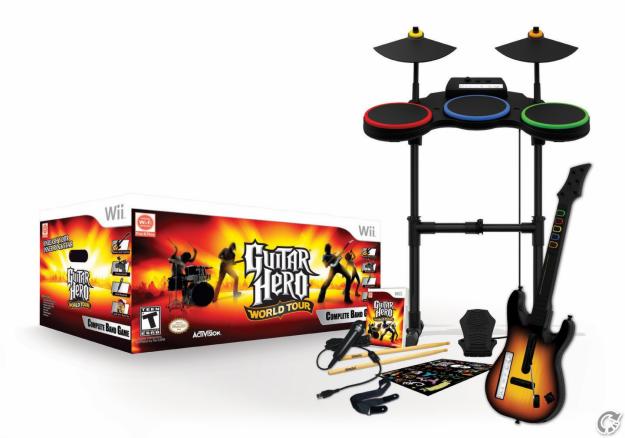 GUITAR HERO WORLD TOUR PARA LA WII