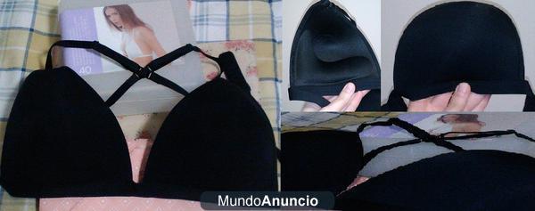 Sujetador Triangular PUSH -UP Multiposiciones.Women secret 95B NUEVO