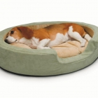 Thermo Snuggly Cama ovalada caliente para perros y gatos - mejor precio | unprecio.es