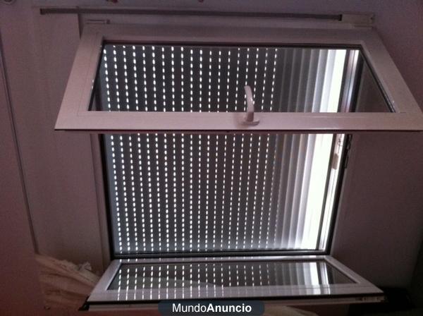 Ventana oscilobatiente de aluminio climalit