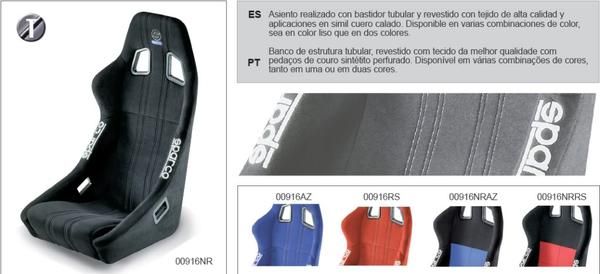 ASIENTO SPARCO SPEED NEGRO ULTRA LIGERO