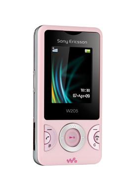 Sony Ericsson W205 color Rosa de Vodafone