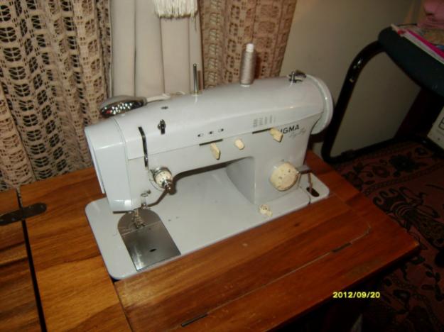 Cambio maquina de coser casera..... por una sigma 161 EN PERFECTAS CONDICIONES
