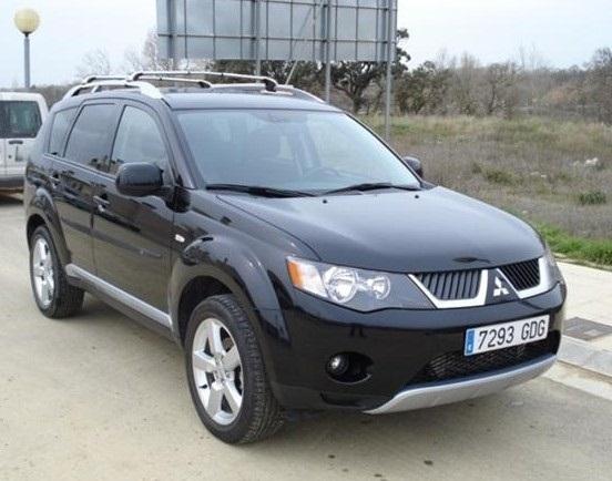 2008 Mitsubishi Outlander Intense Plus Negro Metalizado