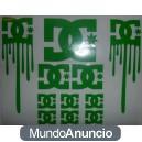 kit pegatina dc shoes motos coche sticker adhesivo vinilo personalizado