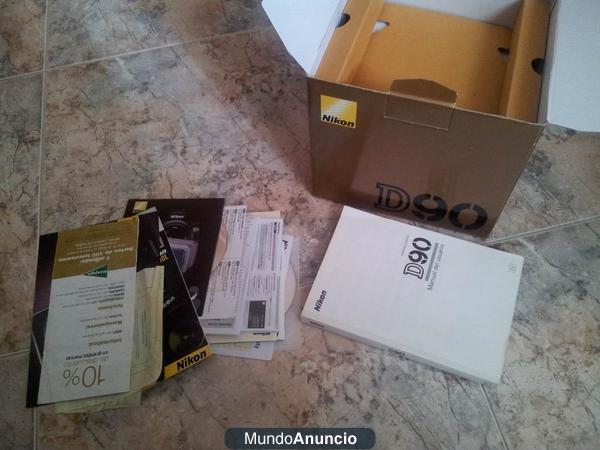 Se vende  Nikon D90