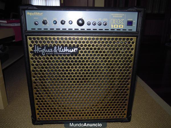 Amplificador de bajo  Hughes and Kettner 100w