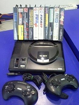 Gran oportunidad Sega Megadrive 16 Bit con 10 juegos.