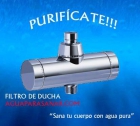 Filtro de ducha  PureSpa elimina el Cloro, metales pesados y pesticidas con KDF - mejor precio | unprecio.es