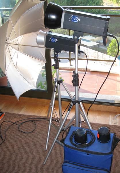 Flashes HENSSEL Contra E 1000 Portatiles