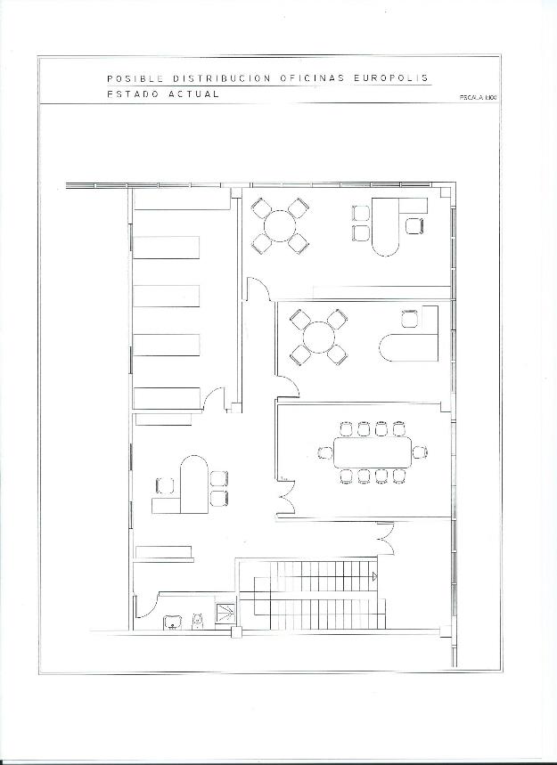 Se alquilan Oficinas EUROPOLIS ¡ Mobiliario nuevo !