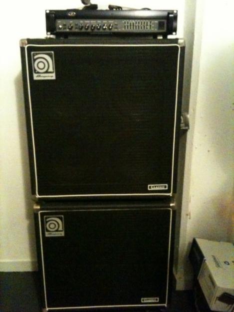 Vendo Cabezal y Bafles AMPEG USA Nuevo!!!