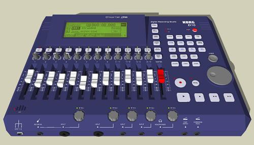 MULTIPISTAS DIGITAL , MESA de MEZCLAS DIGITAL y JUEGO DE MICROS para BATERIA