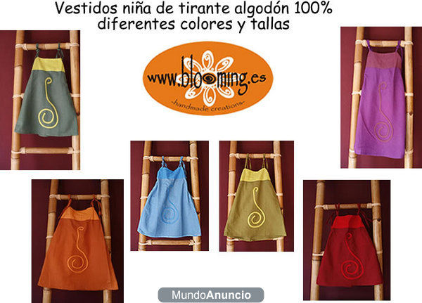 Venta al por mayor vestido niña hippie (hippy),  étnico, alternativo.