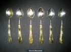 Cucharillas de postre antiguas años 10 - mejor precio | unprecio.es