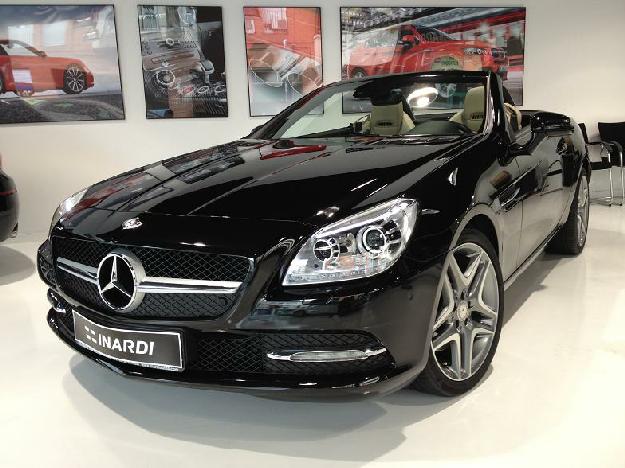 Mercedes Clase SLK Mercedes Benz SLK 250 BE Automtico  204 cv Gasolina Negro Obsidiana metalizado ao 032011 en Barcelona