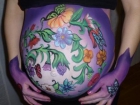 Sesion de bodypainting para embarazadas. Un regalo diferente - mejor precio | unprecio.es