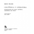 Lingüística y literatura. Investigación del estilo, retórica, lingüística del texto. Traducción de E. Bombín. --- Gredo - mejor precio | unprecio.es