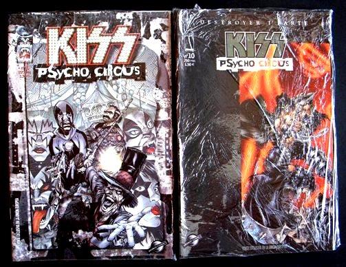 Kiss Psycho Circus - World Comics. Image. Completa 1 a 17.