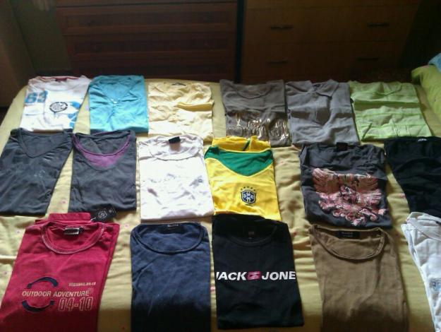 polos camisas camisetas y vaqueros