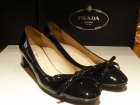 PRADA Exclusivos Zapatos Mujer Negros Charol Talla 38.5 - mejor precio | unprecio.es