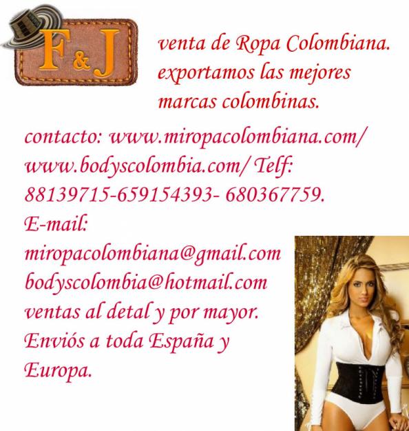 ropa colombiana