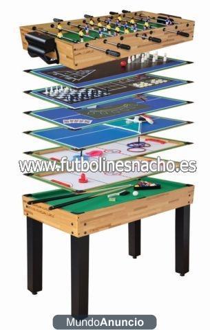 Billares,Futbolines,Air-Hockey,Ping-Pong