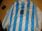 Vendo camiseta argentina usada por el jugador marcelo escudero en 1995 - mejor precio | unprecio.es