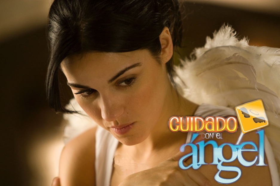 vendo la telenovela cuidado con el ángel , pasión, te voy a enseñar a querer ...