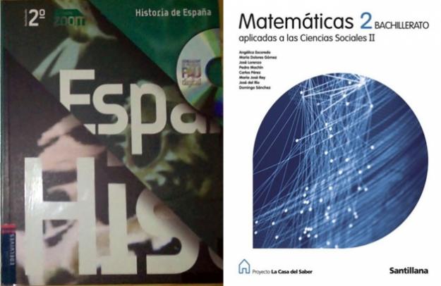 VENDO LIBROS DE 2ºBACHILLERATO DE HUMANIDADES Y CIENCIAS SOCIALES