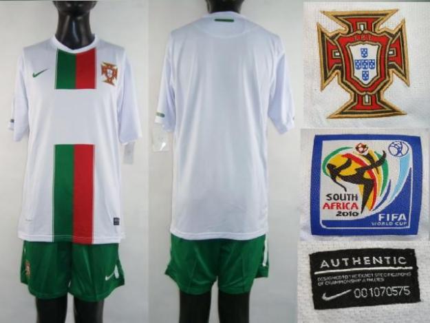 Nuevo 2011-2012 Portugal Fútbol Jersey de Futbol Local