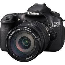 Canon EOS 60D with 18-135mm Lens Kit.