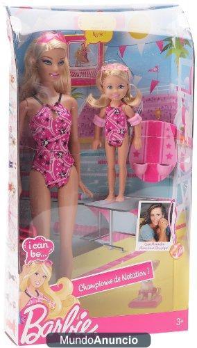 Barbie - V6524 - Muñeca Maniquí - Campeón de Barbie Piscina