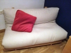 Sofa-cama (futon) colchón en latex+algodón con várias posibilidades (BarcelonSant Gervasi) - mejor precio | unprecio.es