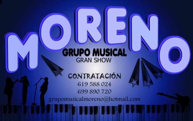 Grupo musical moreno show