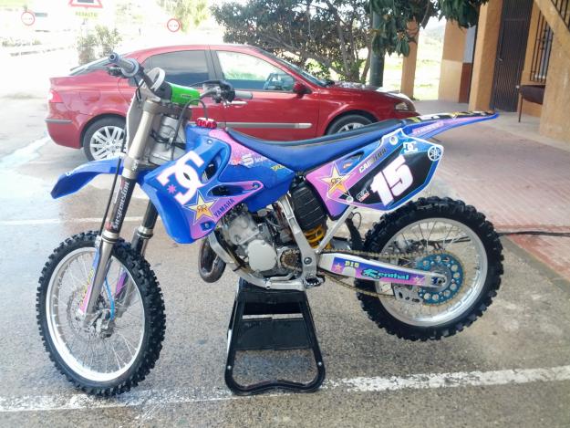 yamaha 125 moto de cross