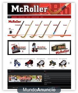 McRoller - Fabricante y distribuidor de material de Hockey patines y Patinaje.