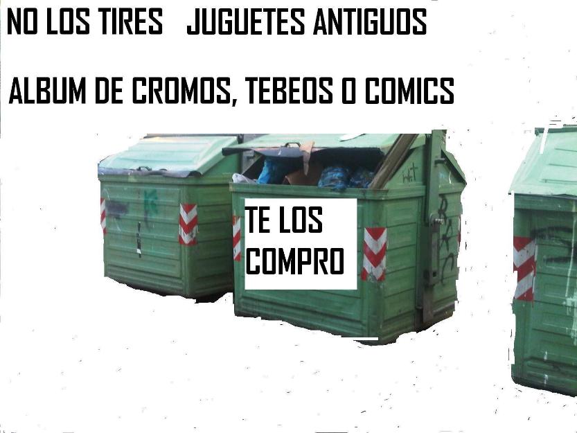 No los tires a la basura o regales