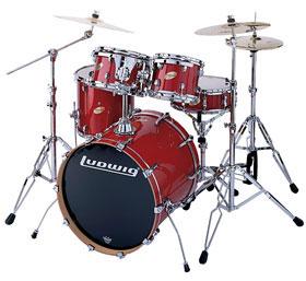 Vendo Batería acústica Kit CS Custom Elite Power amarilla