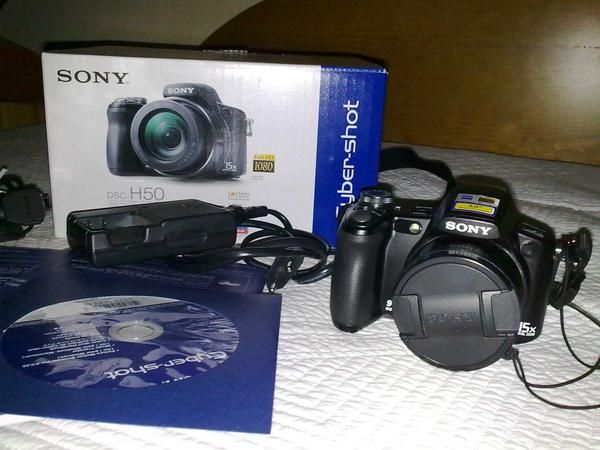 vendo sony dsc h50 300  nueva