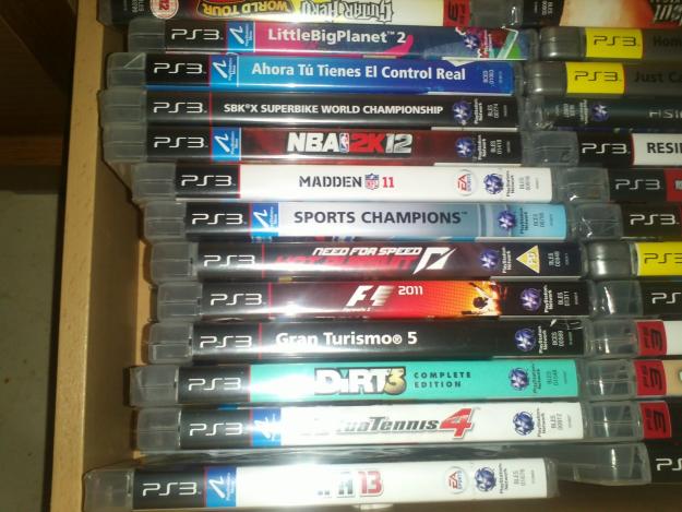 Juegos originales y precintados usados PlayStation 3