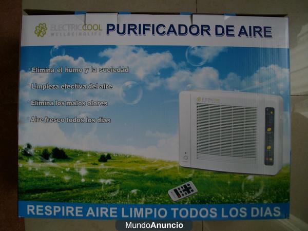 Purificador de aire con generador de ozono