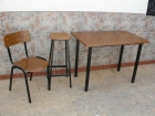 vendo mesas, sillas y taburetes bar. 16 /u - mejor precio | unprecio.es