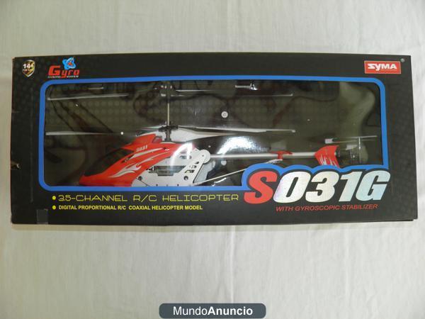 Helicóptero R/C SYMA S031 3 canales - NUEVO!!!