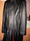 Vendo abrigo de mujer de cuero negro marca New Rock - mejor precio | unprecio.es